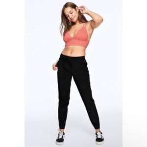 PINK Victoria's Secret Black Lounge Pants
